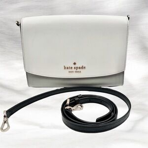 EUC Kate Spade color Block Leather Crossbody Bag